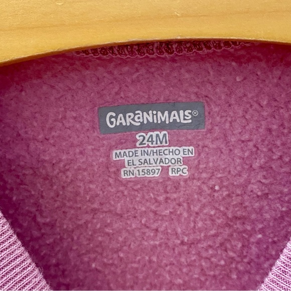 Garanimals Lavender Sweatshirt - 24m - Picture 2 of 4